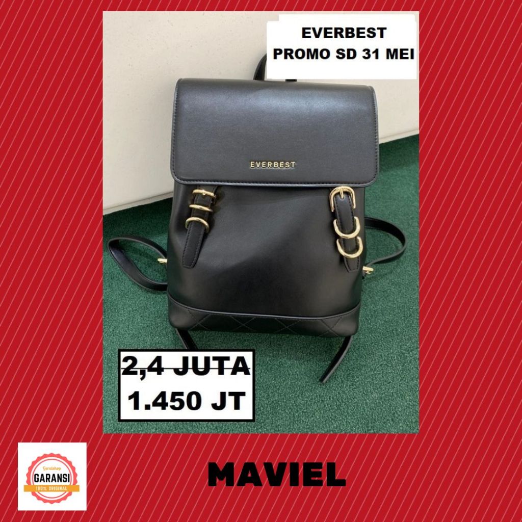 Tas ransel backpack EVERBEST wanita seri MAVIEL sale original store