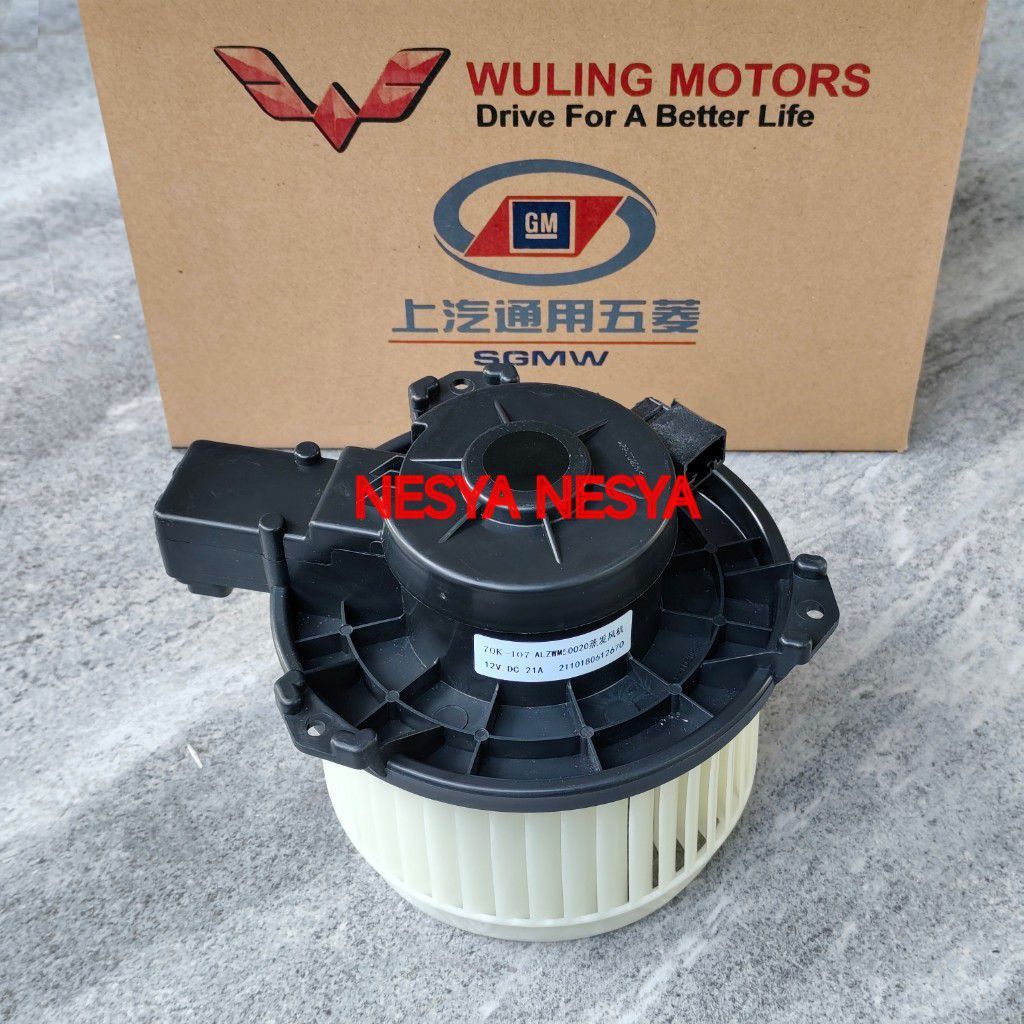 Dinamo Motor Blower Fan Kipas Angin AC DEPAN Merek SGMW ASLI ORI untuk Mobil Wuling Confero S C L Lu