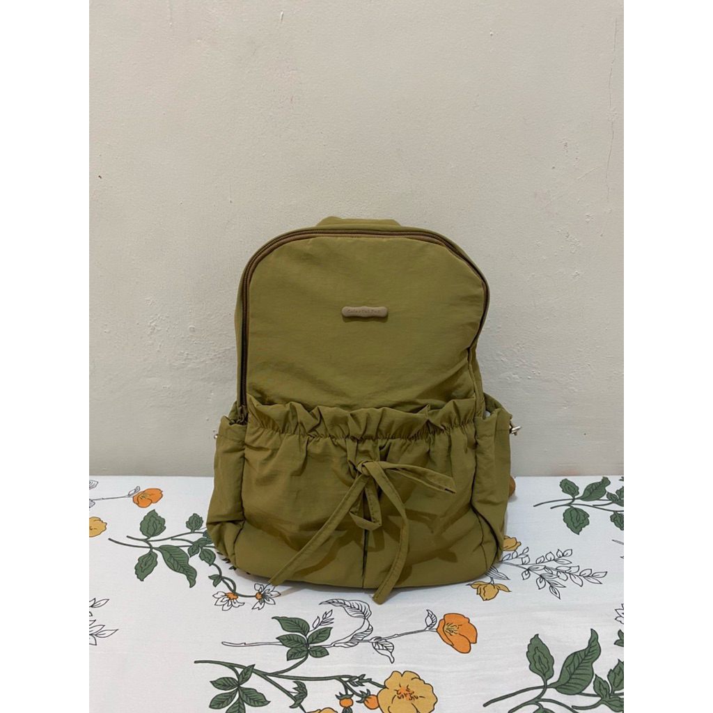 Preloved Tas Ransel Colorful Fox | Tas Ransel Wanita | Preloved Tas