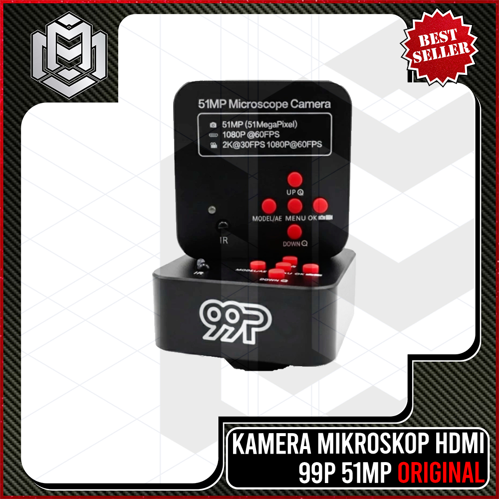 Kamera Mikroskop HDMI 51Mp / Kamera Camera Microscope 51MP FULL HD 1080 3in1 HDMI / kamera mikroskop