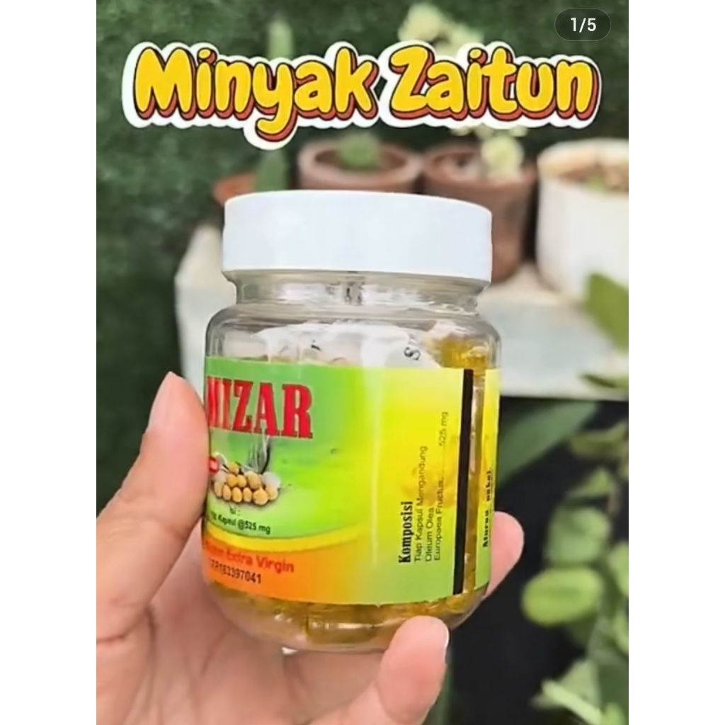 Minyak zaitun kapsul  mizar