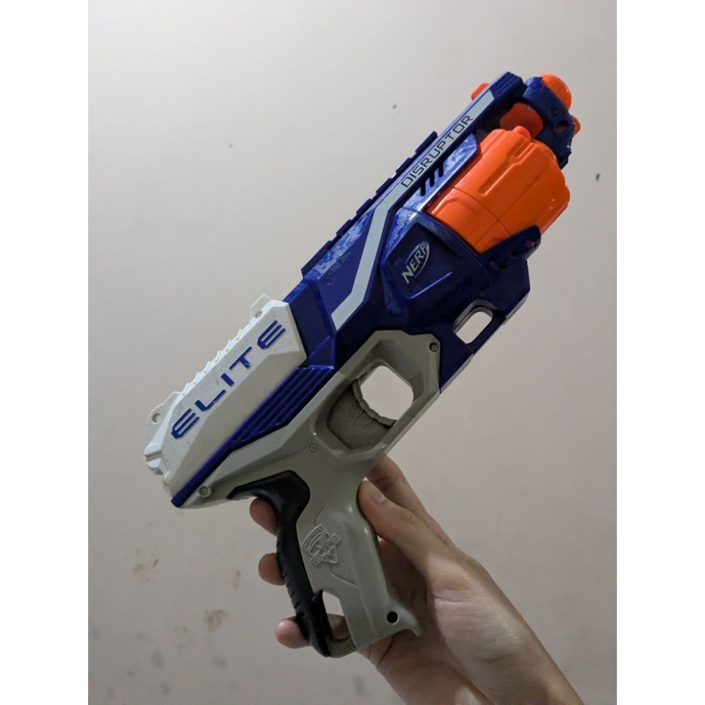 Nerf Elite DISRUPTOR Berfungsi Normal Tembakan Peluru Busa