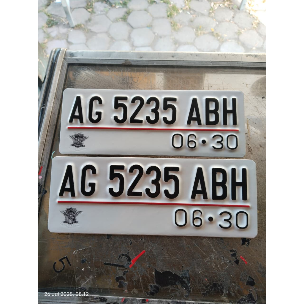 PLAT MOTOR BAUT TANAM