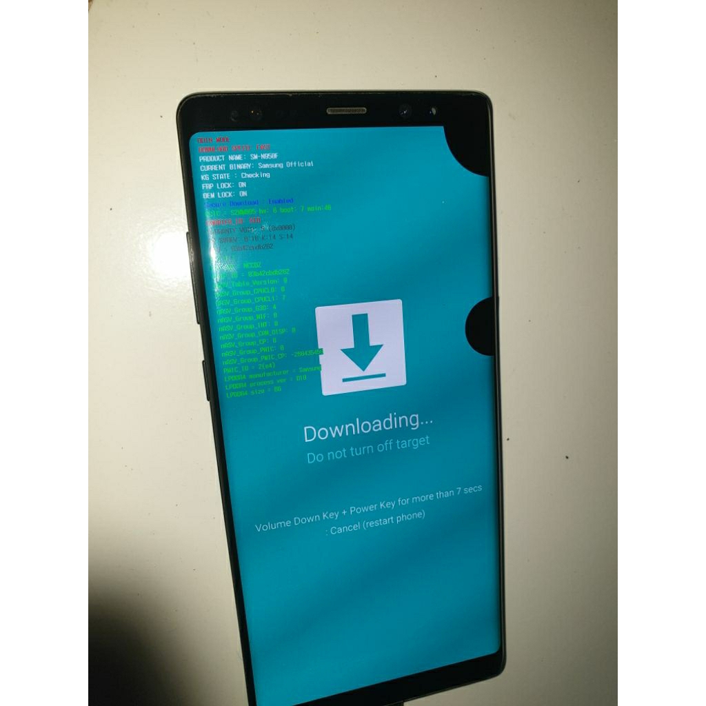 Ready LCD Samsung Galaxy Note 8 edge ori copotan layar lengkung super amoled
