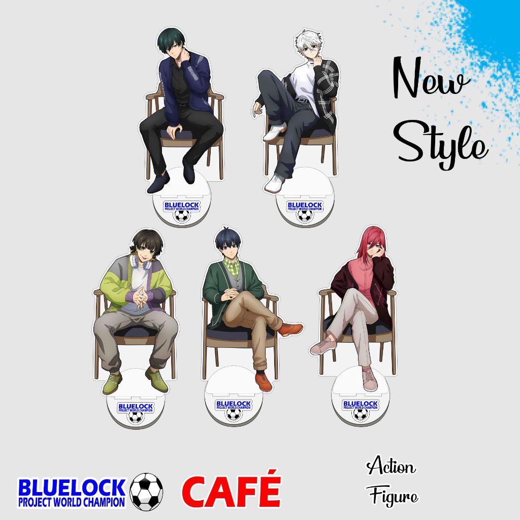 Standee Akrilik Blue Lock | Standee Anime Blue Lock Custom