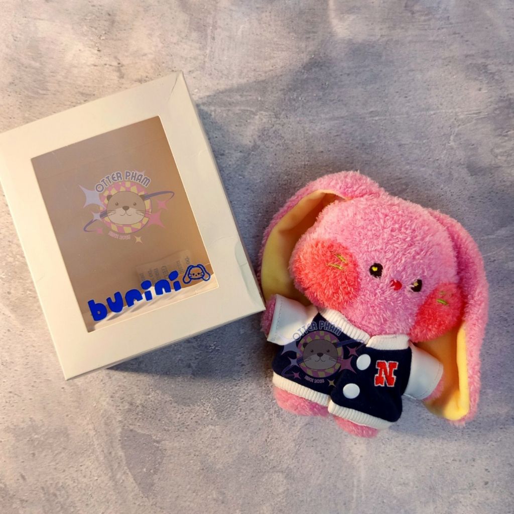 Preloved Official Merchandise NewJeans Bunini Costume Plush Hanni + NewJeans Bunini Doll Closet Vars