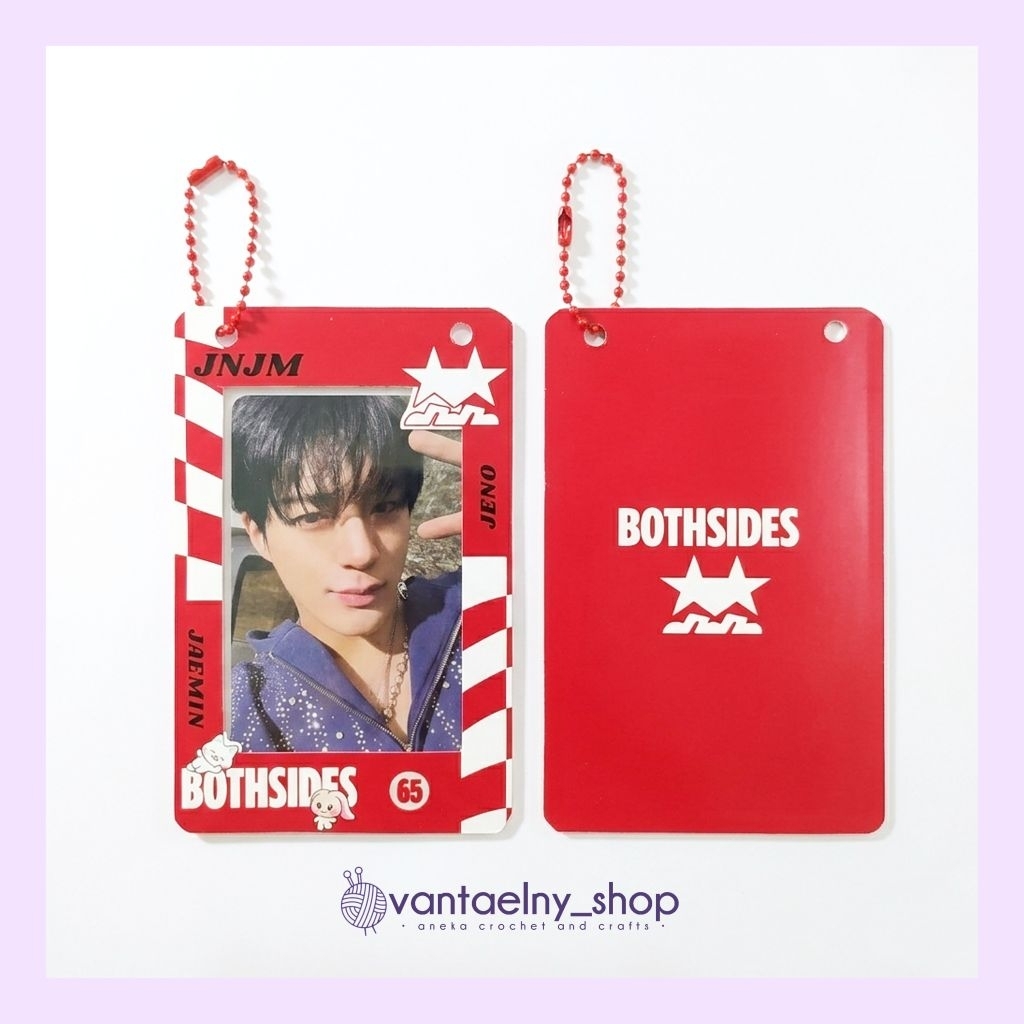 [NCT] TOPLOADER PC DECO NCT JNJM JENO JAEMIN DUALITY PRINTING STICKER VINYL GANCI PHOTOCARD HOLDER K