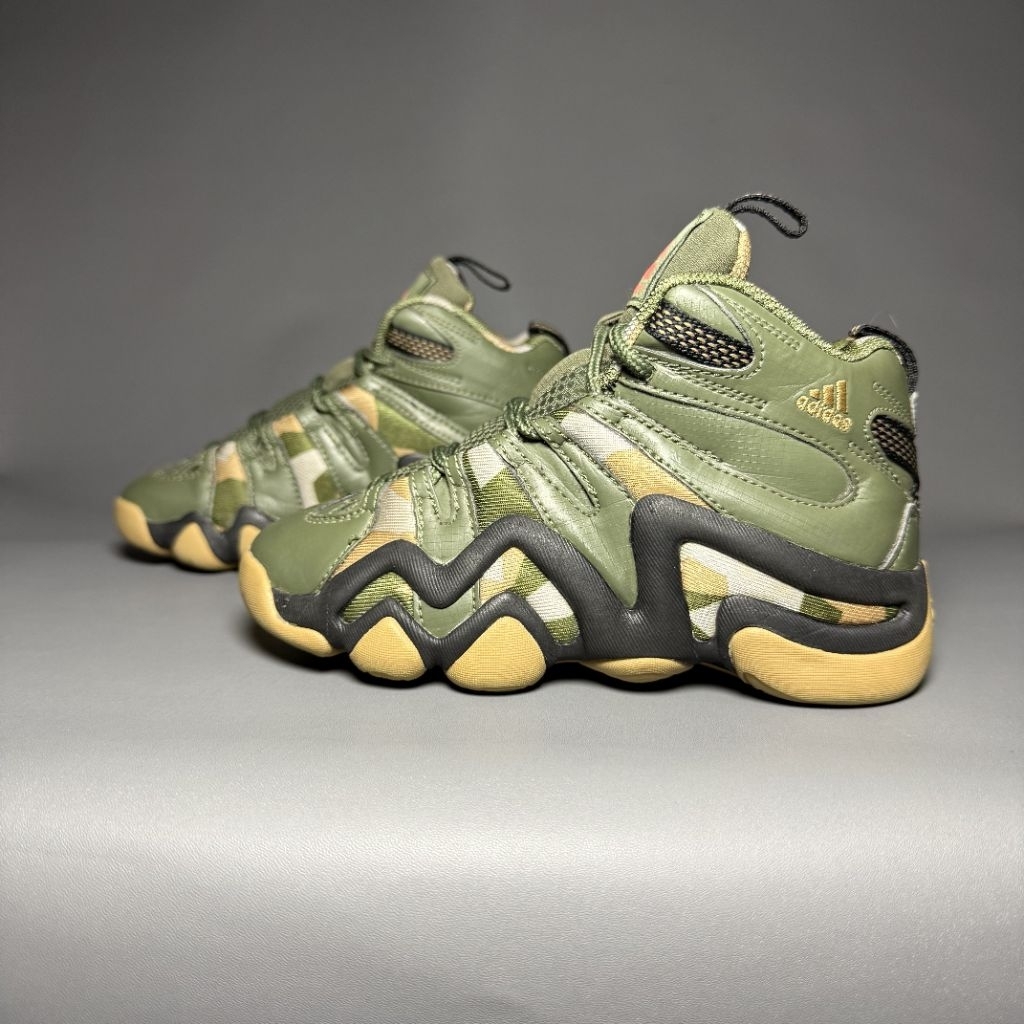 sepatu basket sekond kids adidas crazy 8 size 31 insol 18,5cm