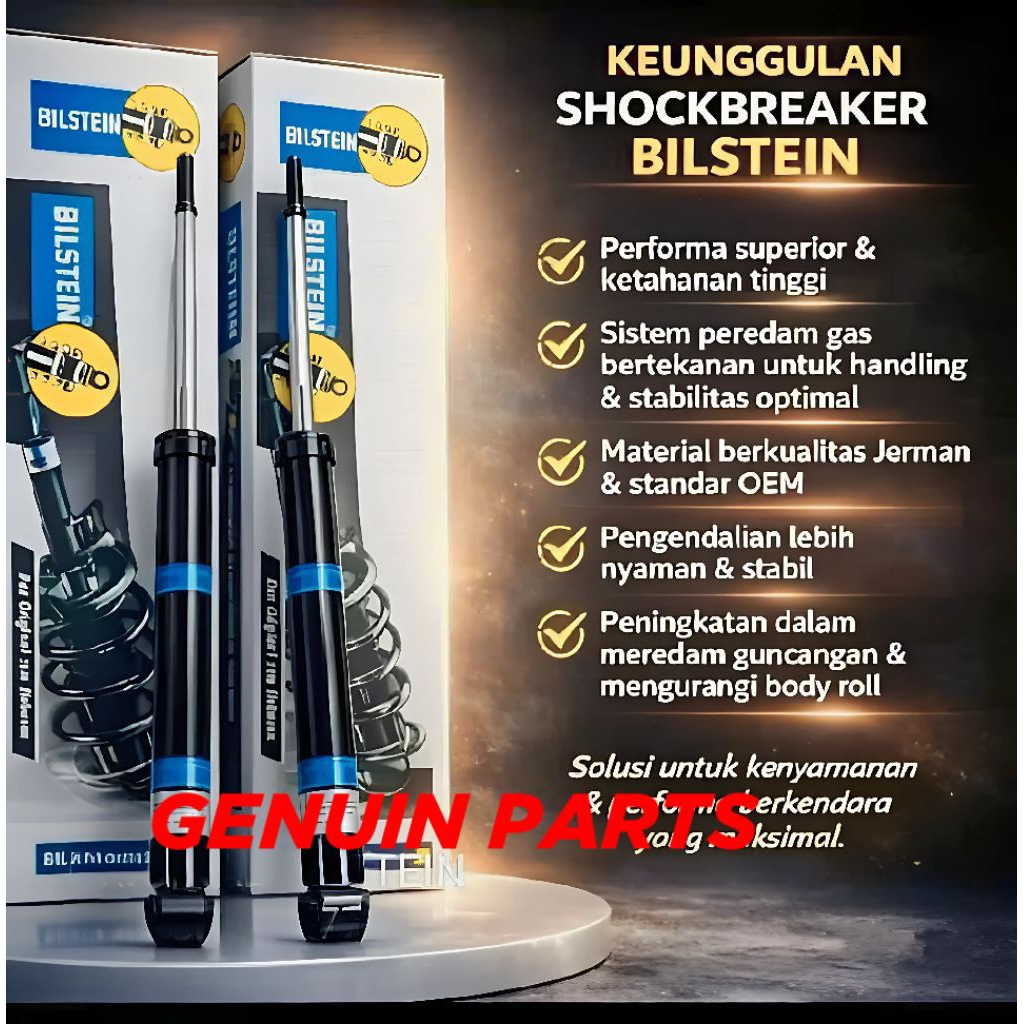 SHOCKBREAKER BELAKANG HONDA FREED BILSTEIN B4