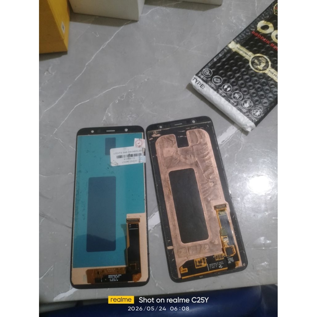 LCD original Samsung a6plus