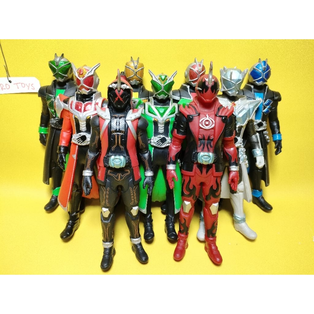 9 Pcs RHS Kamen Rider Ghost 17cm  Series Kamen Rider  Ghost