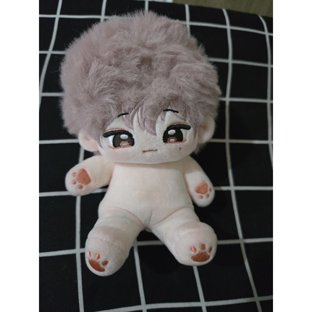 Doll 20 cm angry haru frightened hair skeleton cloth blackpink nct bts exo astro enhypen sunoo joshu