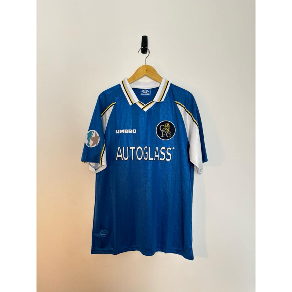 Jersey Chelsea Home 1998–1999 Zola 25 – Size XL