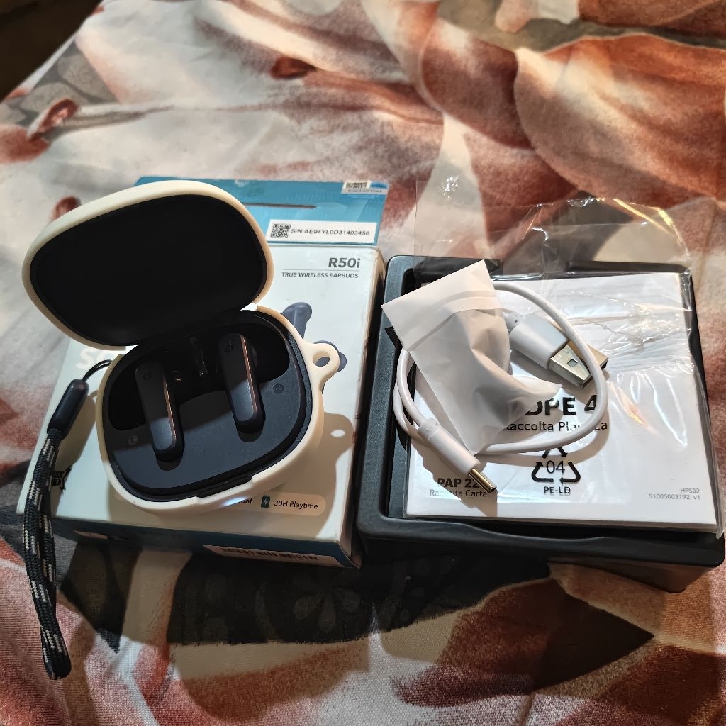 soundcore anker r50i navy bekas