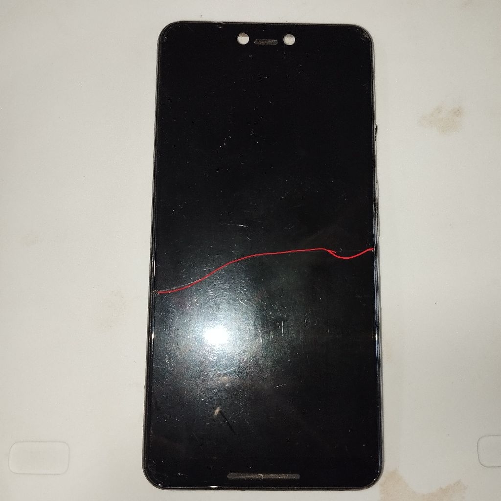 LCD & Touchscreen & Frame Google Pixel 3 XL [Minus Retak Sehelai]