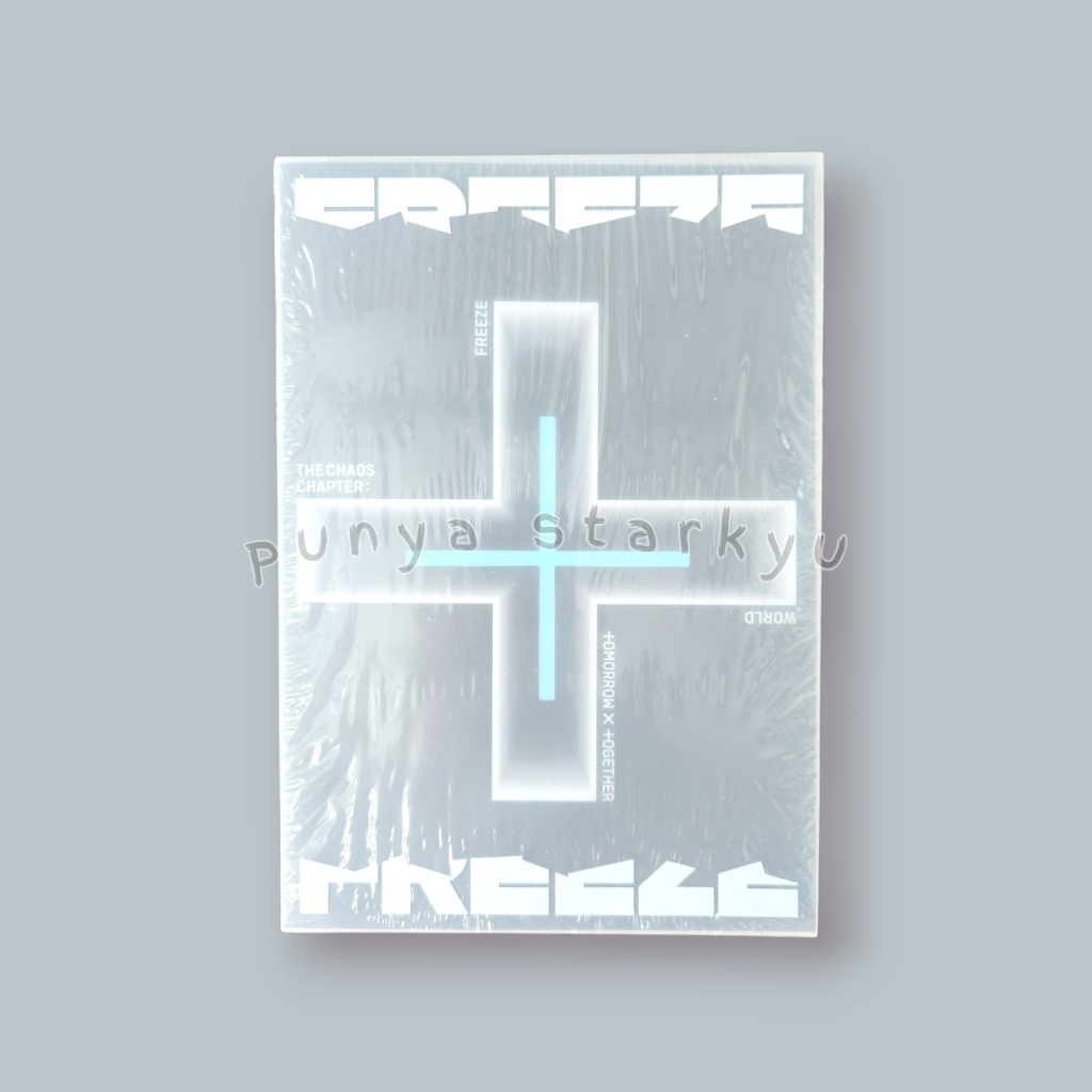 [+Exclusive POB] TXT (TOMORROW X TOGETHER) - THE CHAOS CHAPTER : FREEZE (WORLD Ver.)