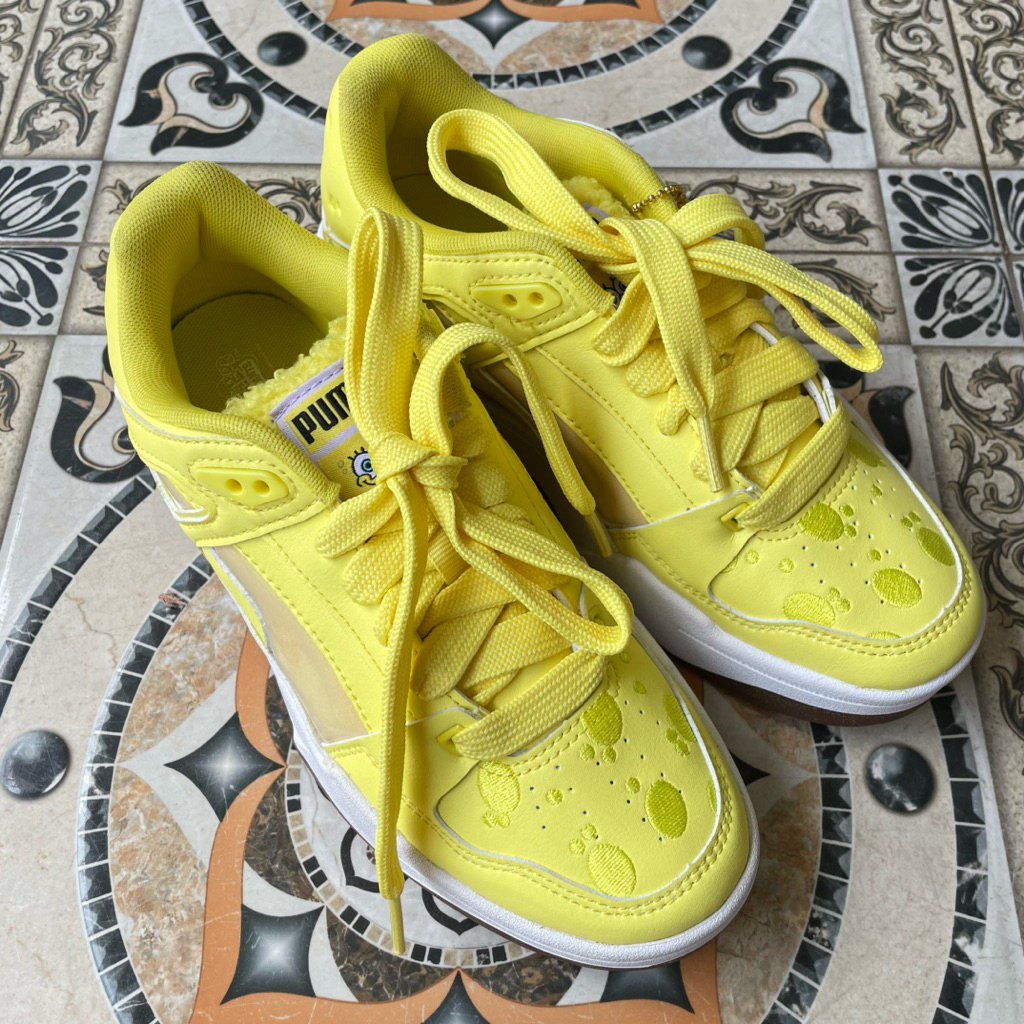 Sepatu PUMA slipstream spongebob | puma suede pink crush wns