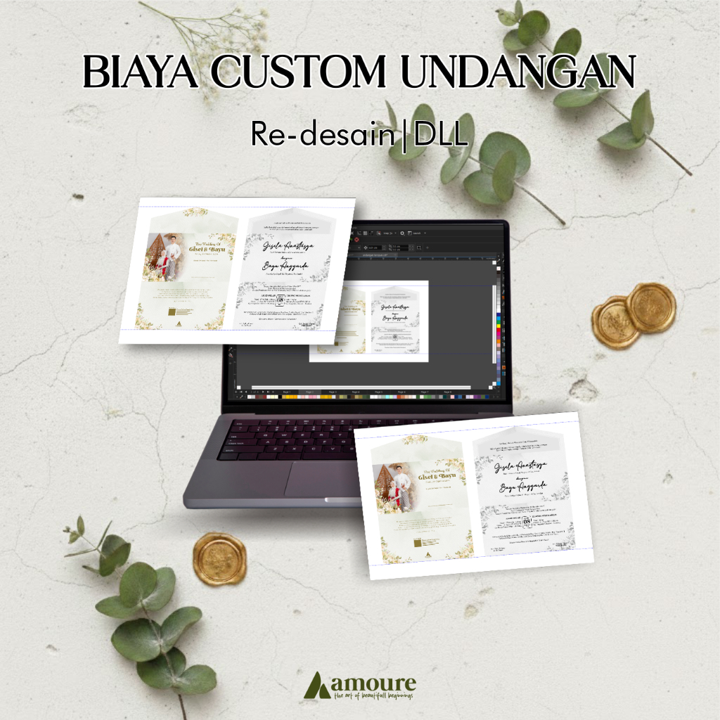 TAMBAHAN CUSTOM DESAIN UNDANGAN