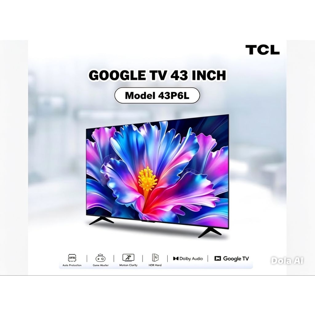 TCL Tv Android 43 Inci 43P6L