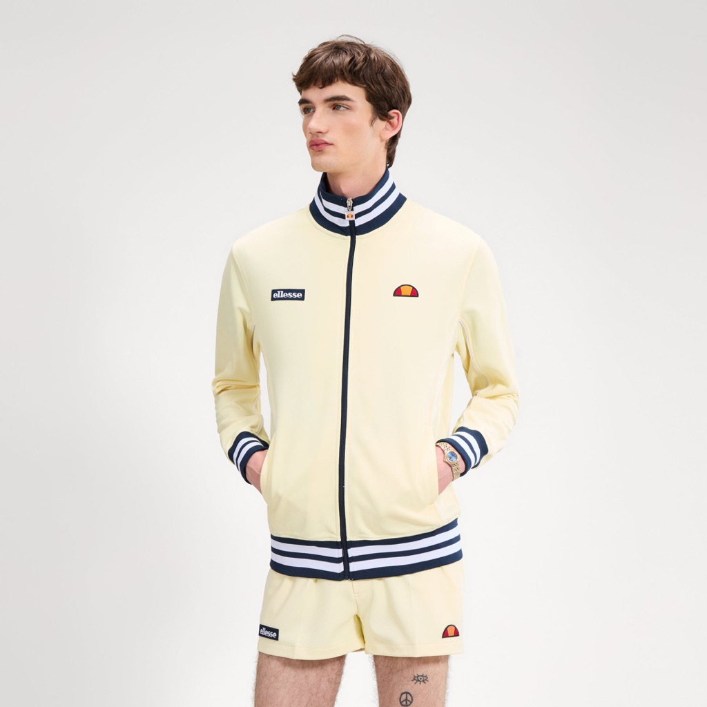 Ellesse Milan Tracktop Jacket In Yellow