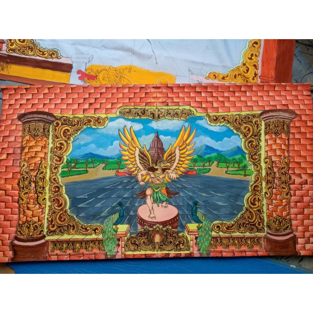 SKEREM MINIATUR KETOPRAK CAT NEON UKURAN 55×30CM