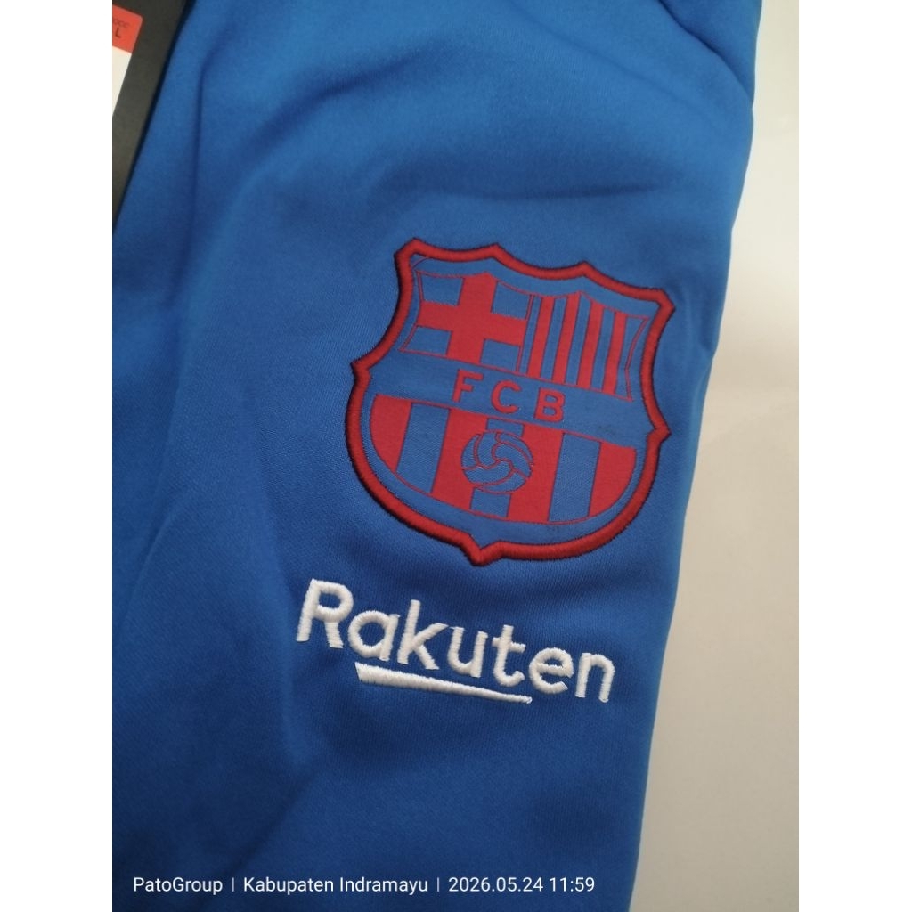 Jaket Barca Biru