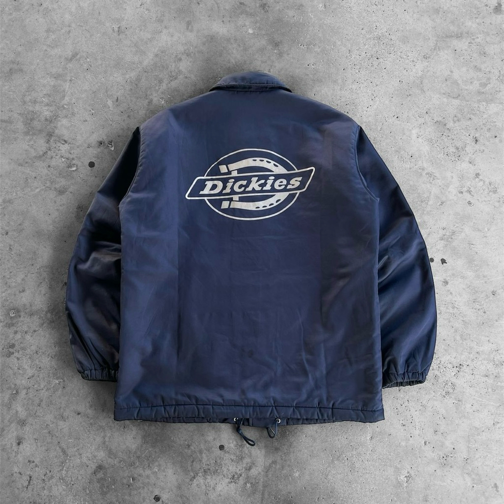 DICKIES - BIG LOGO COACH JACKET NAVY