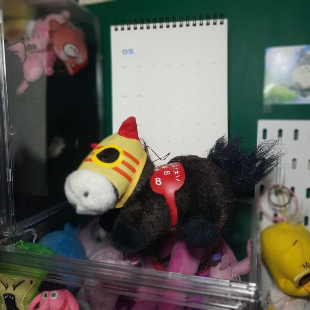 Boneka Kuda Balap Avanti Bulu Klasik Vintage Uma Musume