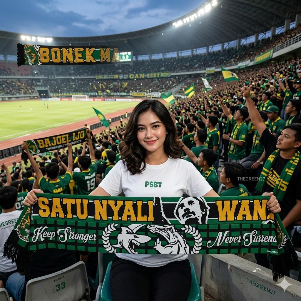 SYAL SCRAFT RAJUT PERSEBAYA BONEK GET 14 PREMIUM