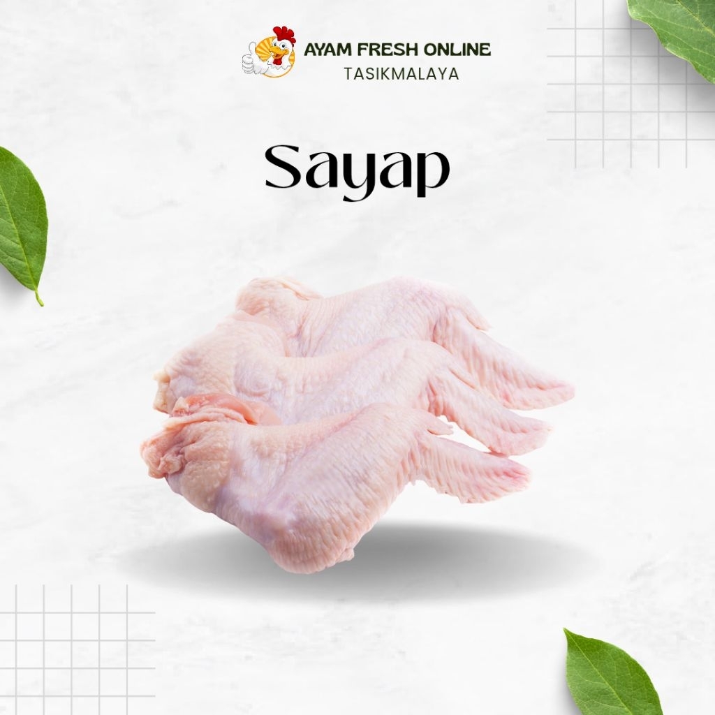 Sayap Ayam Fresh 1kg / Daging Ayam Sayap 1kg Tasikmalaya
