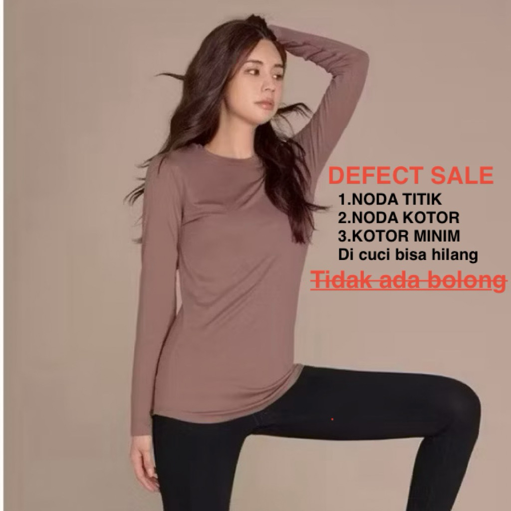 STL (DB4) DS992 Slimfit long sleeve pinggang oval