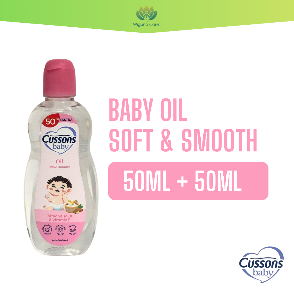 Cussons Baby Oil Soft & Smooth 50ml+50ml Ekstra