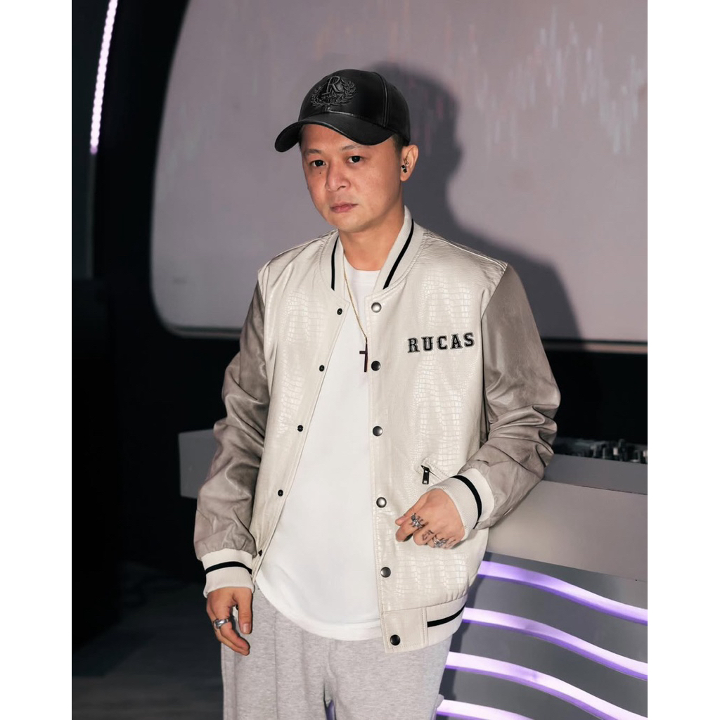 [ORIGINAL] RUCAS PHYTON WHITE LEATHER JACKET