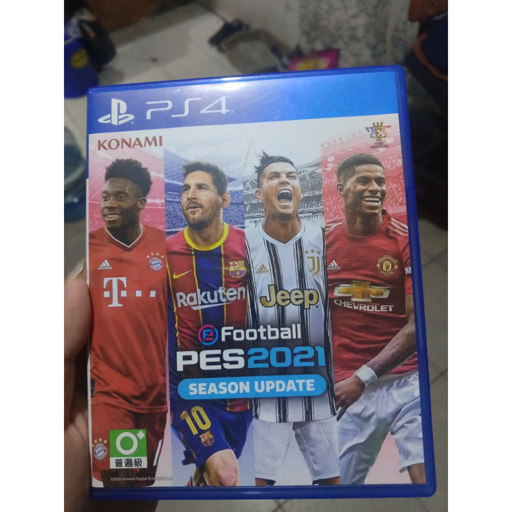 Kaset BD eFootball PES 2021 Region 3 Season Update PS4 Original Second Mulus