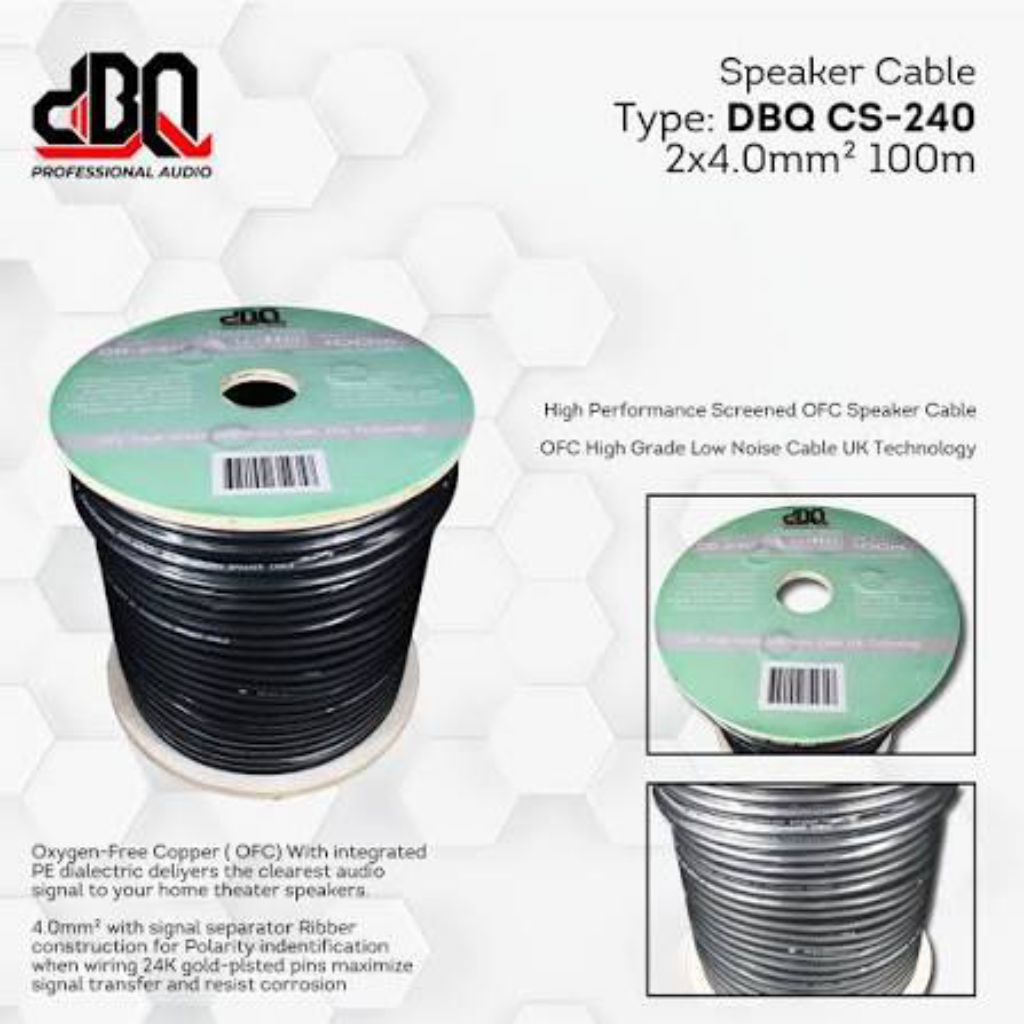kabel speaker dbq 2x4 [eceran]
