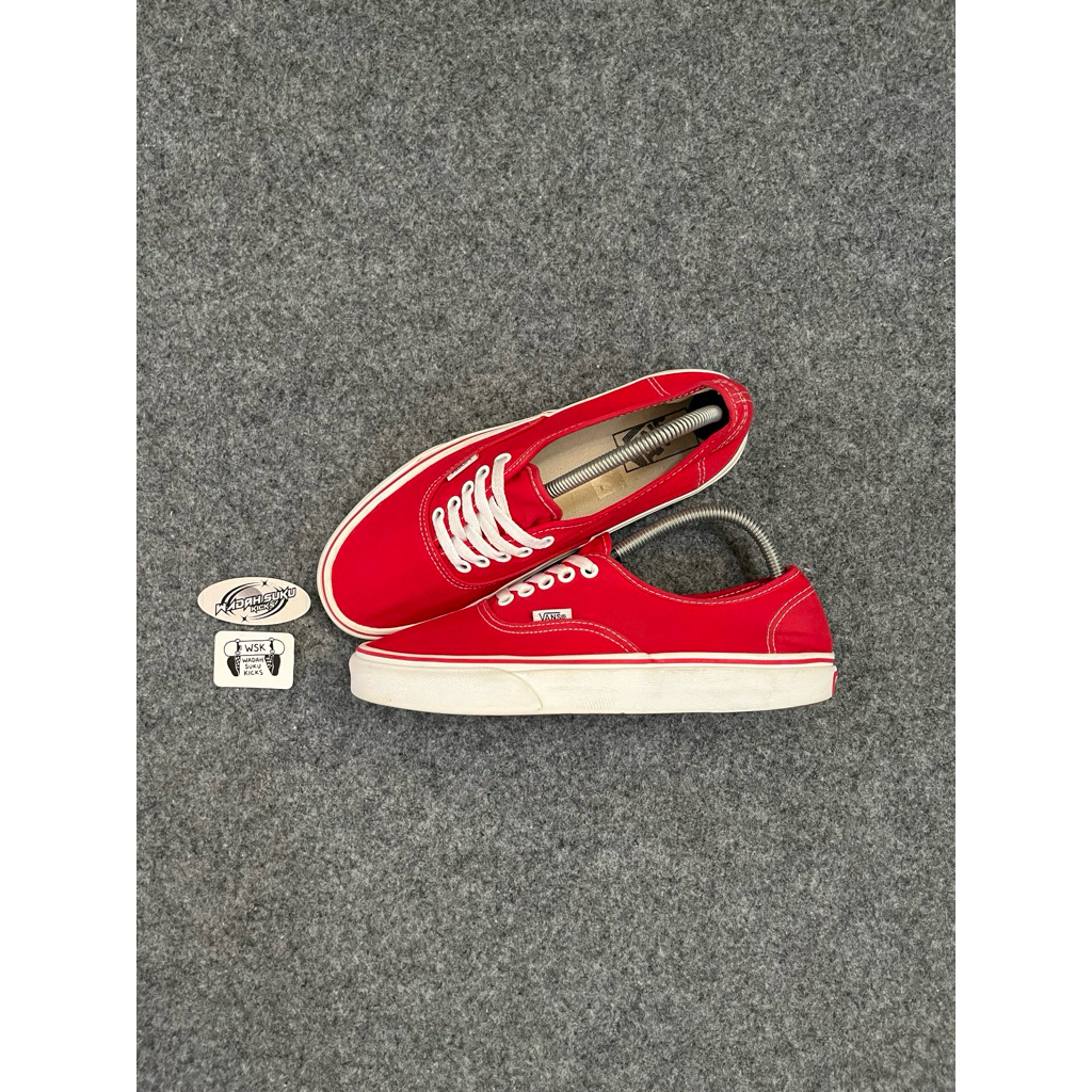 Vans Authentic Red Size 41 | Second Original Good Condition