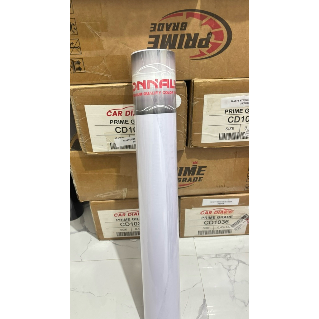Skotlet Putih Doff Lebar 53cm 1 Roll