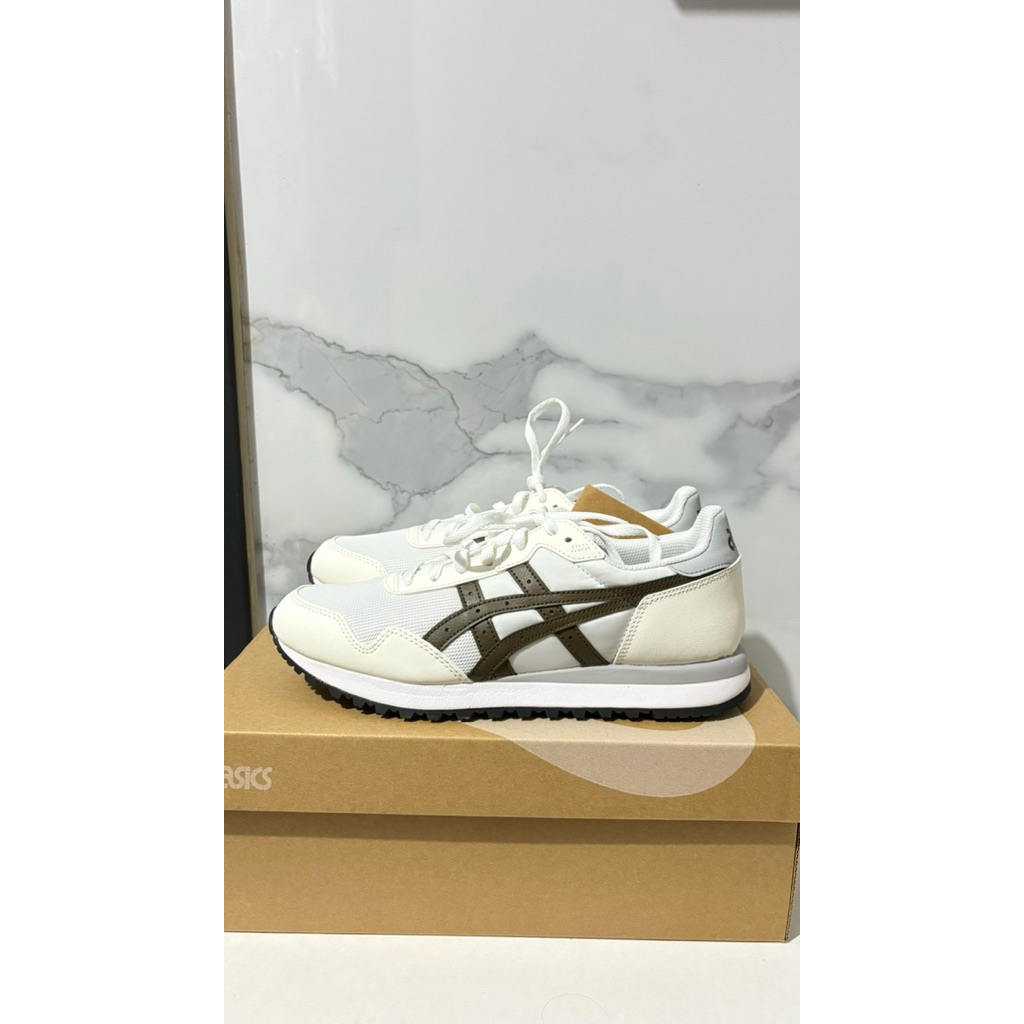 NEW SEPATU SNEAKERS PRIA ASICS TIGER RUNNER II WHITE ORIGINAL