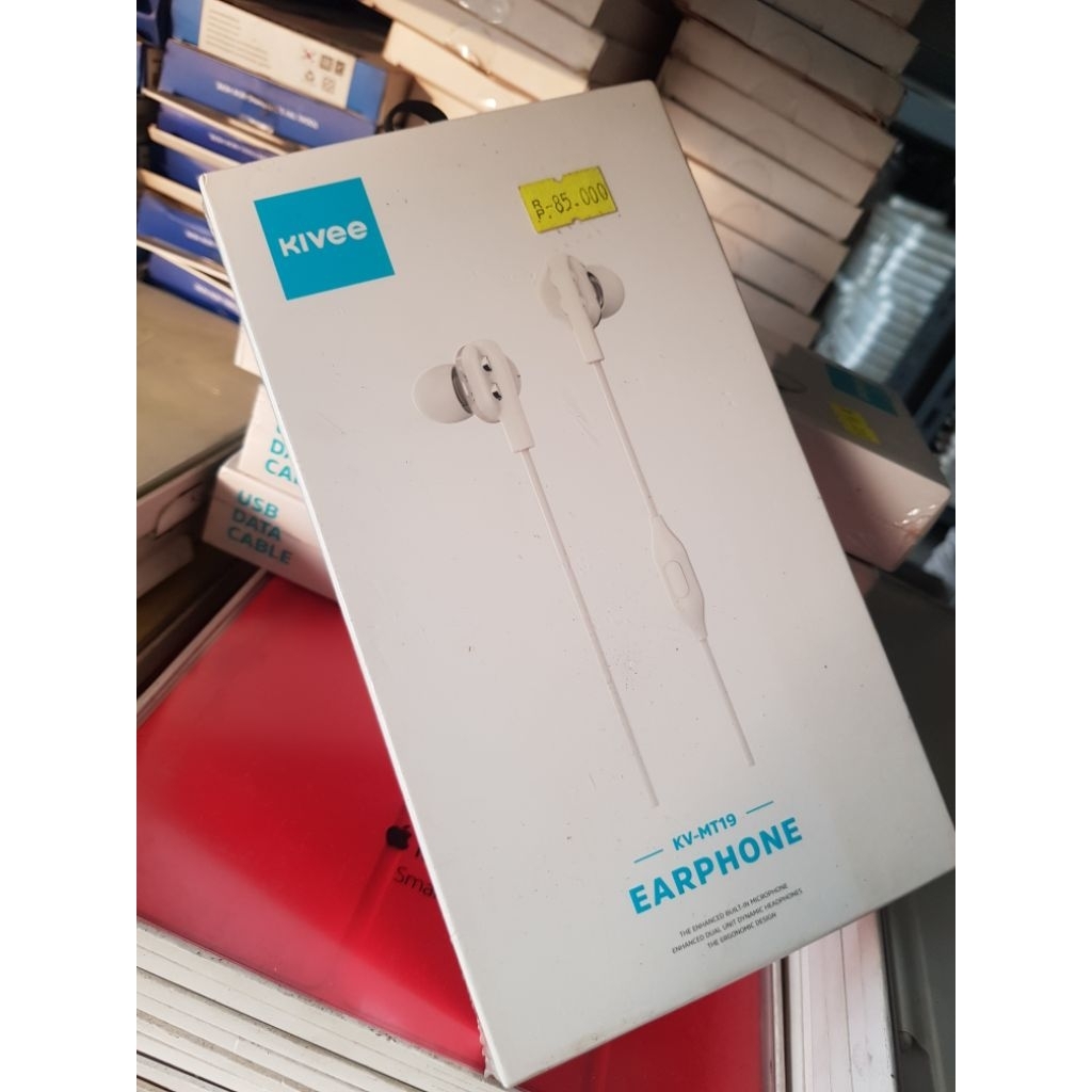 KIVEE Earphone kv-mt19 Headset Original Resmi