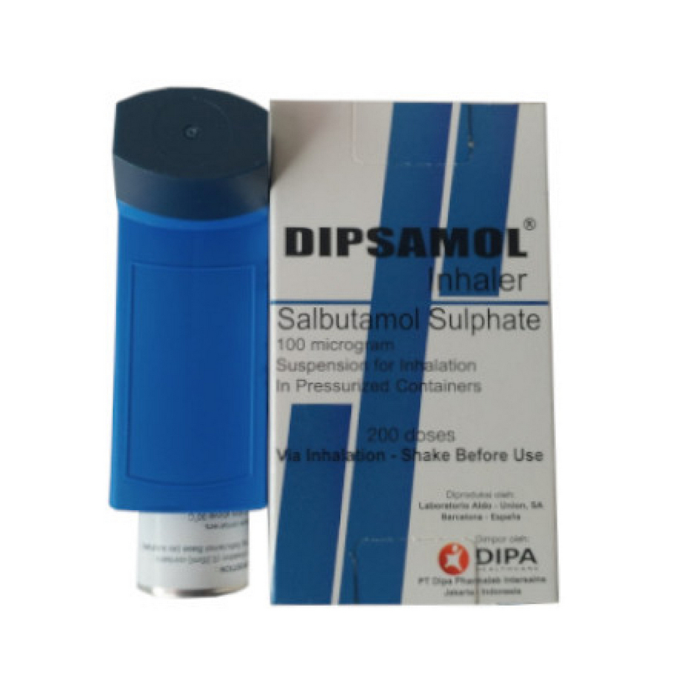 DIPSAMOL INHALER 1 CANISTER @ 200 DOSIS