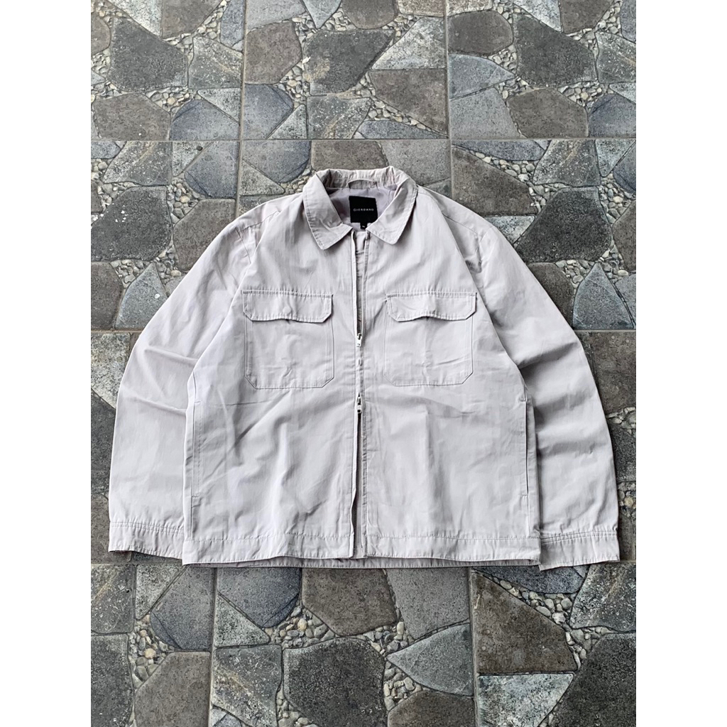 Work Jacket Double Zipper GIORDANO
