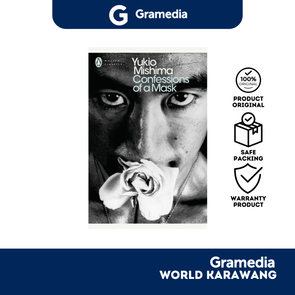 Gramedia Karawang - Buku Novel - Confessions Of A Mask - Yukoo Mishima - Soft Cover - English Versio