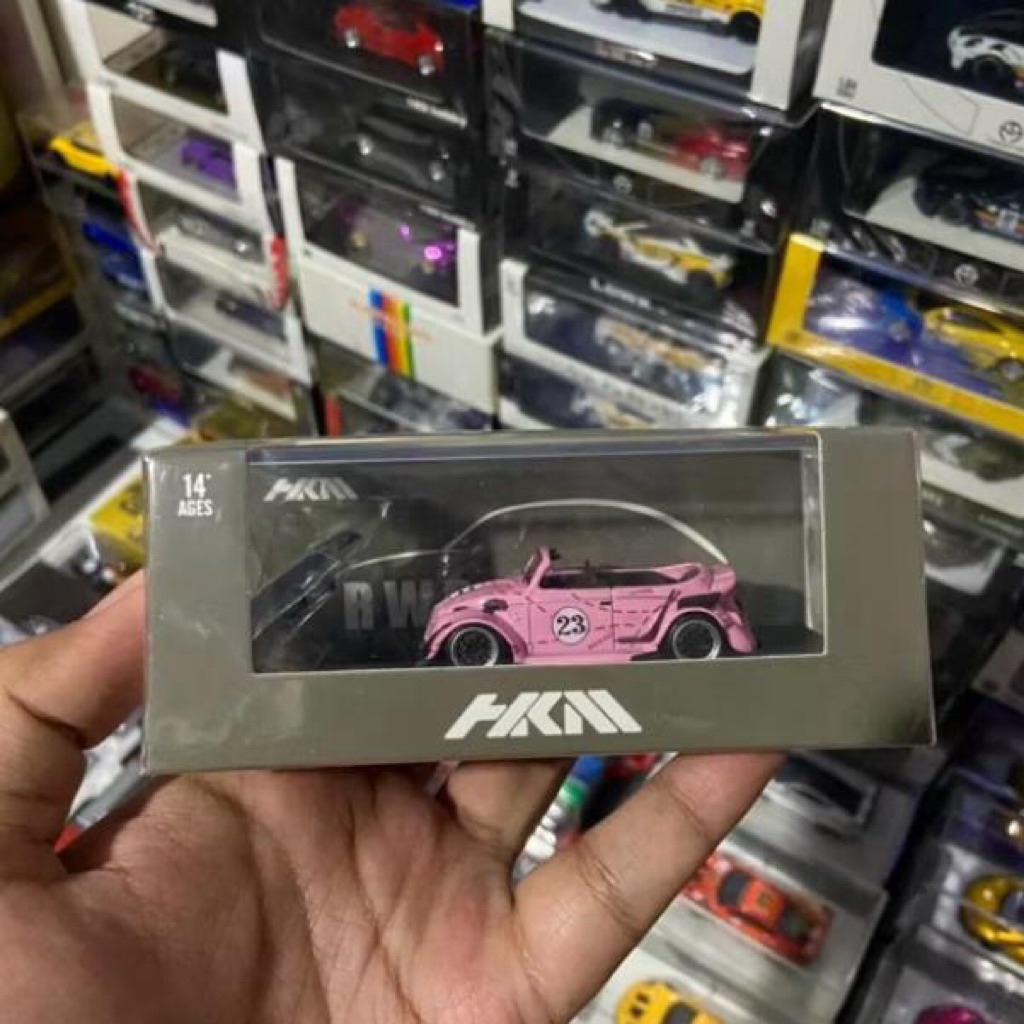 HKM RWB Beetle Pink Pig Sealed