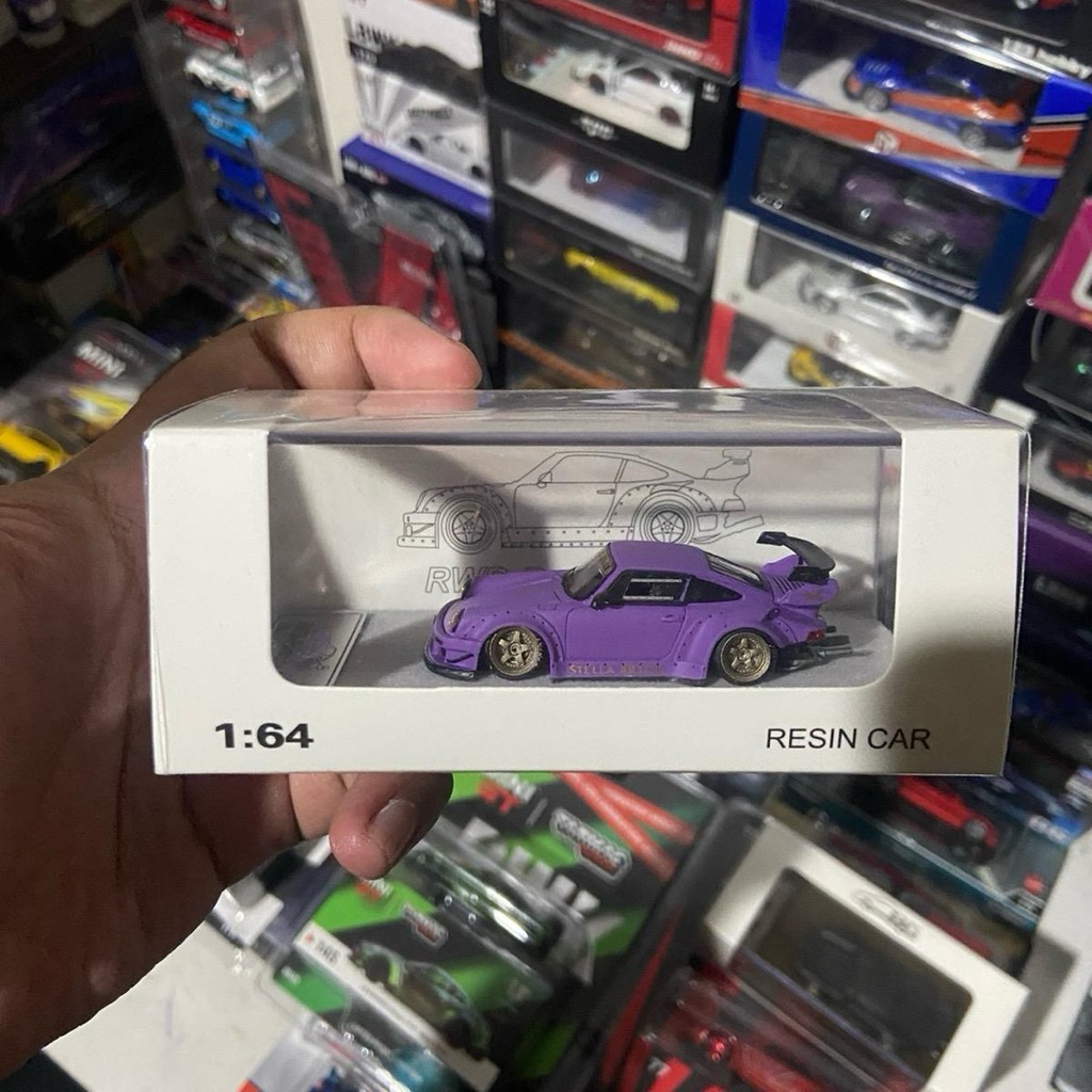 Qidian Model Porsche RWB Stella Artois Purple Resin Sealed