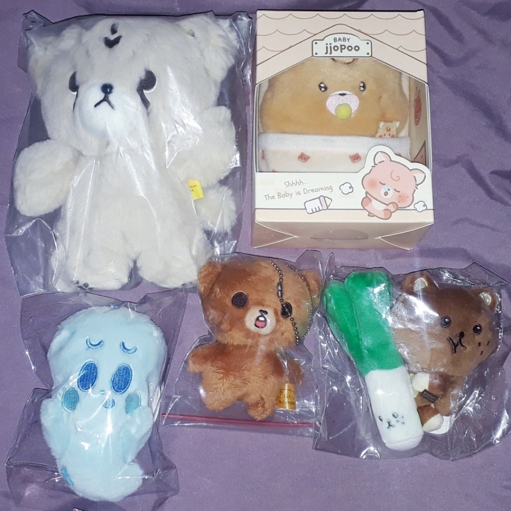 [readystock] Official Doll Mark Haechan Dreamiez Eong Jjopoo Magnet Doll Keyring Buhungi Daepaz Kkum