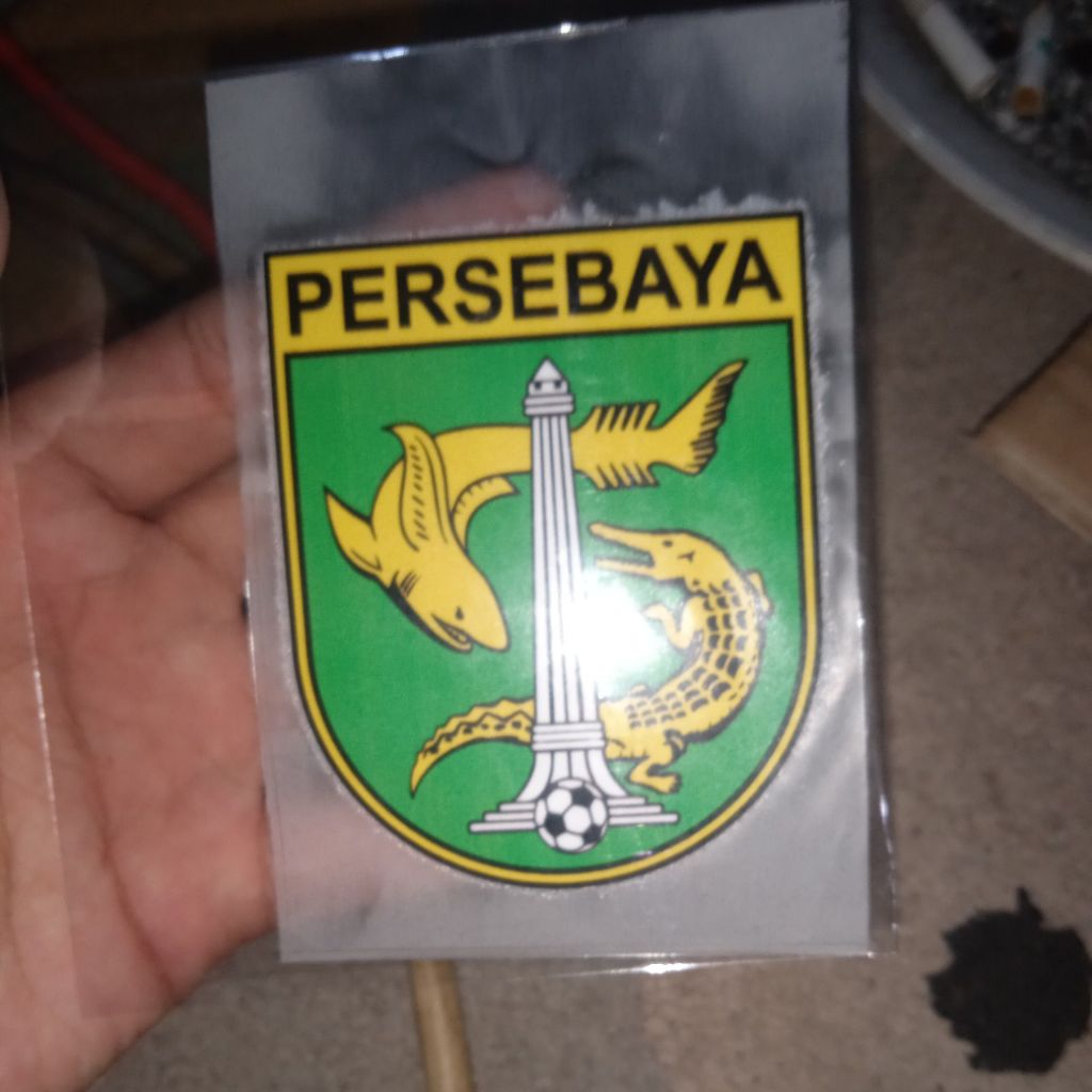 stiker sablon setrika buat baju logo Surabaya DTF