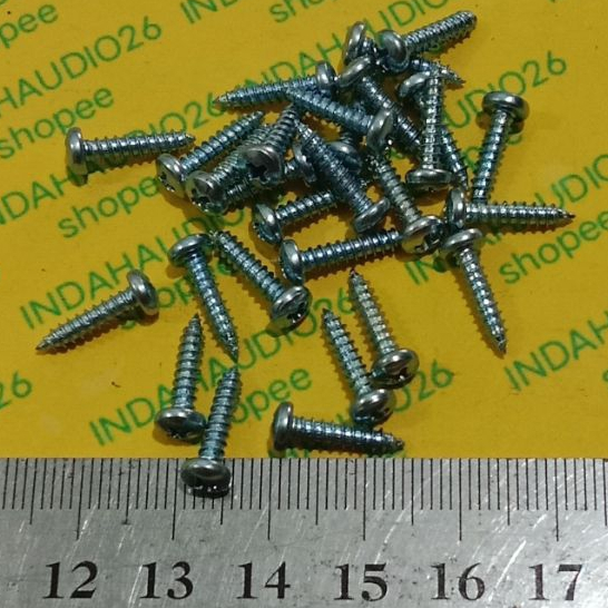 100PCS baut tr final . drat ulir diameter 3mm .cara pakai tinggal bor heatsink pakai mata bor 2.5mm 