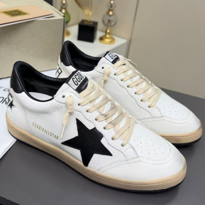 [Pre order] Men's/Women's GGDB Sports Shoes Star Series Silver Tailed Leopard Print Star