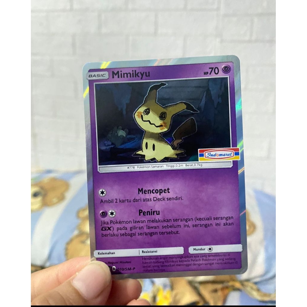 Mimikyu Holo Indomaret, Kartu Promo Indomaret TCG Pokemon