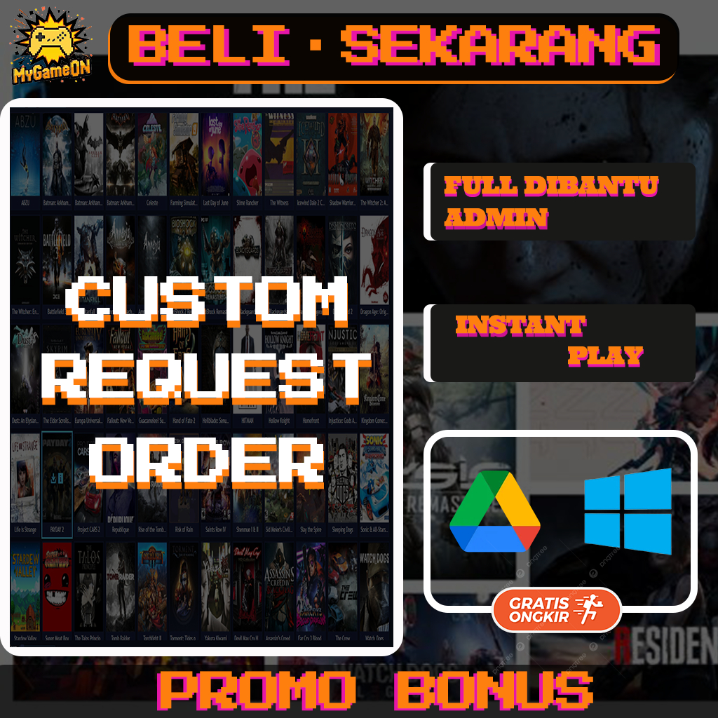 CUSTOM ORDER / REQUEST GAME PC